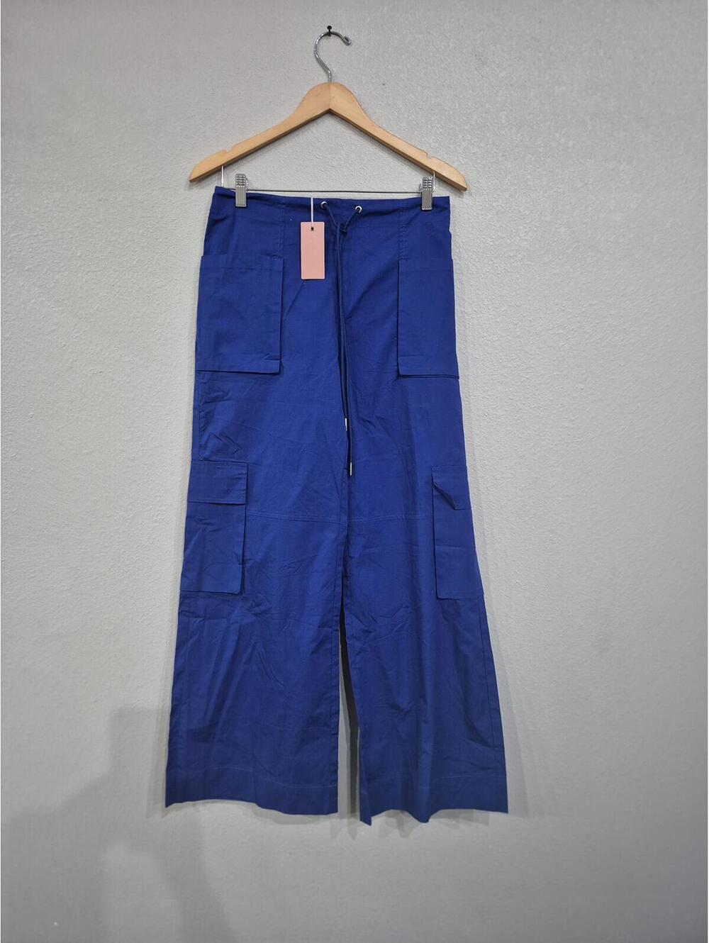 New Miss Lolla Womens Blue Cargo pants Size small